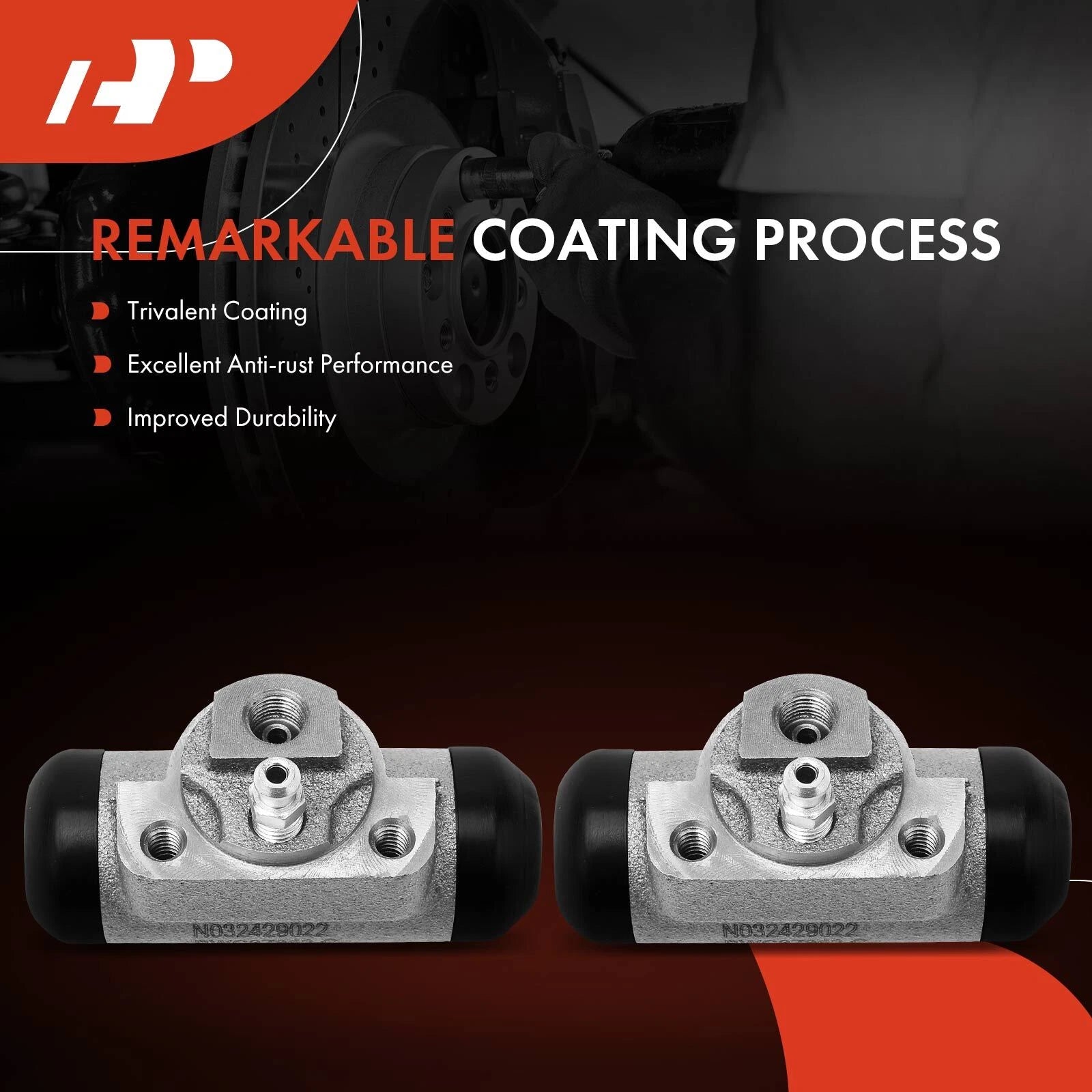2X Rear Brake Wheel Cylinder for Jeep Cherokee Wagoneer Dodge Caravan