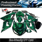Forged Carbon Fiber Fairing Kit for Kawasaki Ninja ZX6R (2005–2006)