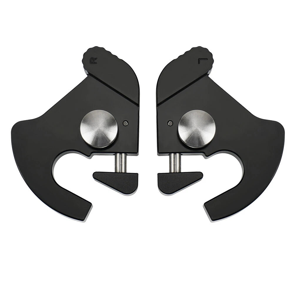 Latch Kit for Harley Touring Sissy Bar Luggage Racks (Black)