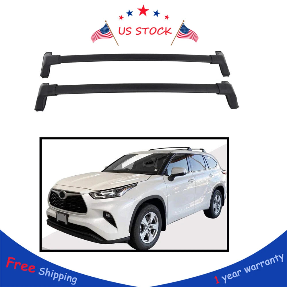 Roof Rack Cross Bars for Toyota Highlander (2020–2024)