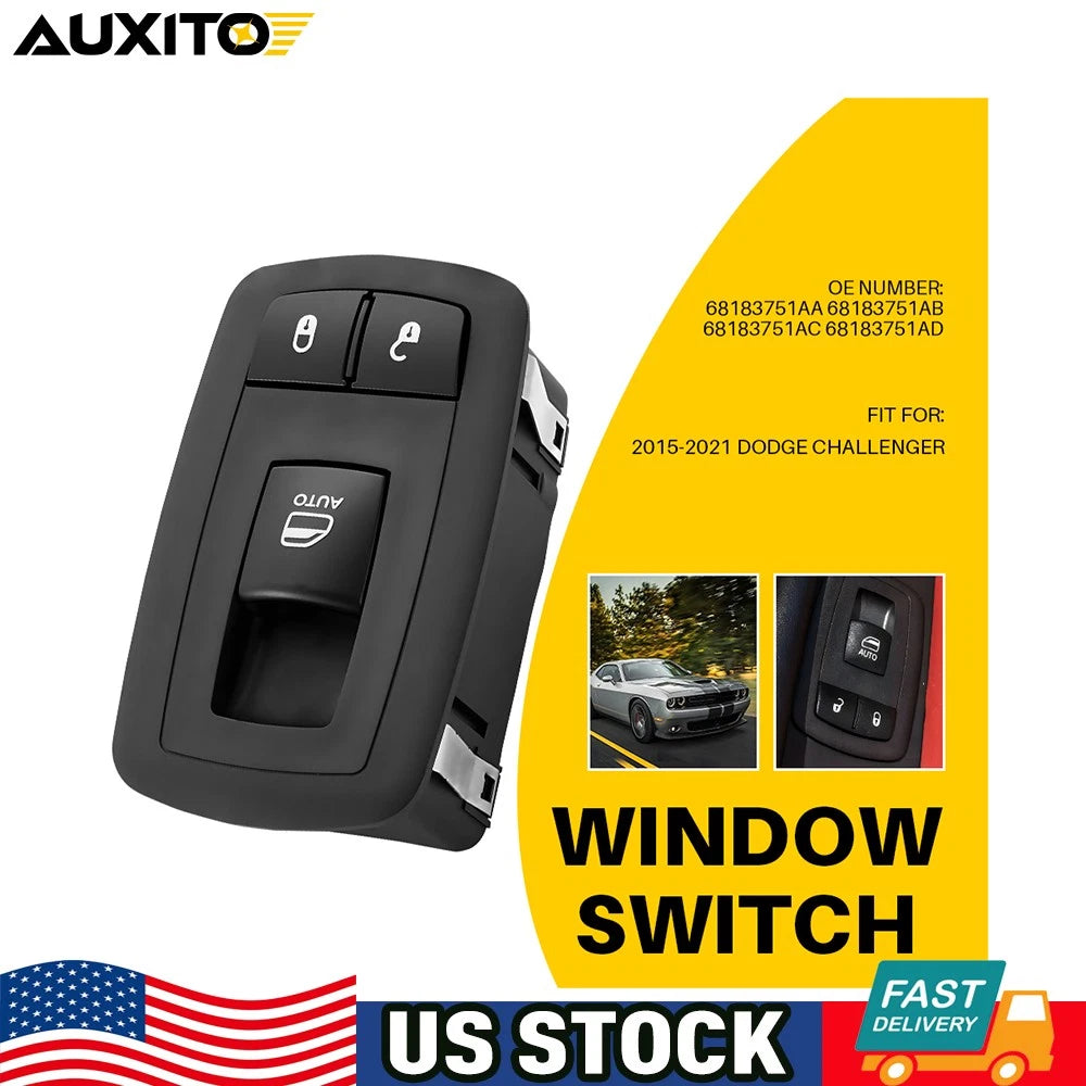 Power Window Master Switch for Dodge Challenger (2015–2021) 68183751AC