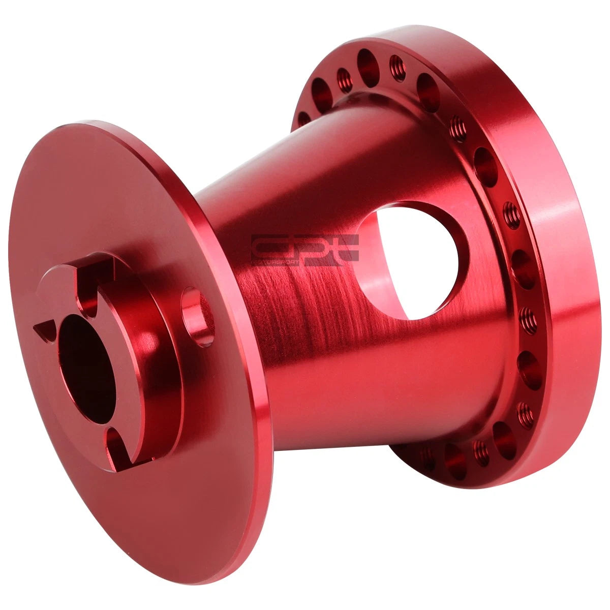 Red Aluminum Steering Wheel Hub Adaptor Kit for Mitsubishi Eclipse/Lancer (1G 2G)