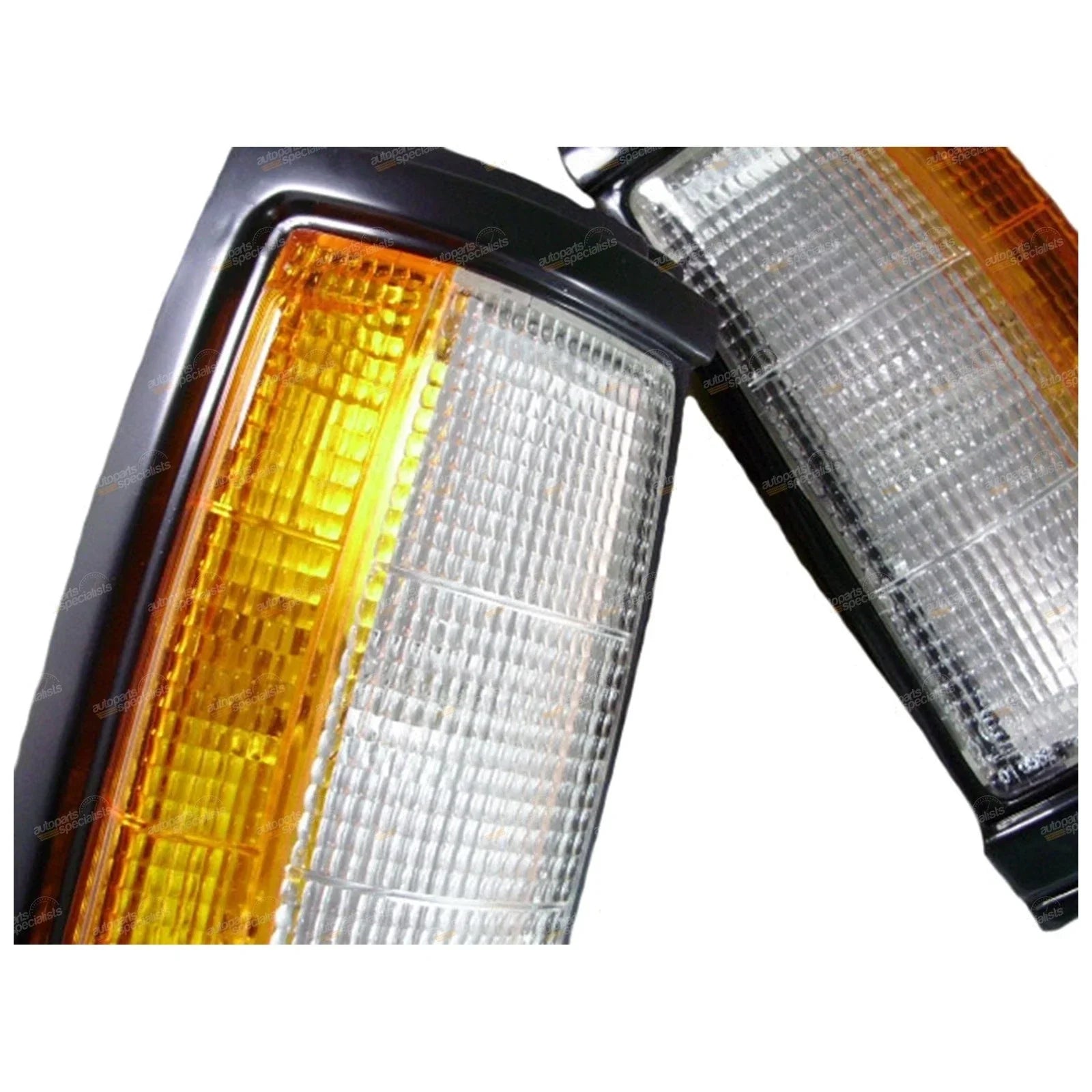 LH+RH Front Corner Lights Pair for Mitsubishi Triton Ute (1986-1996)