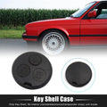 Key Fob Shell Case for Smart Fortwo (2007–2014) 3 Button Black