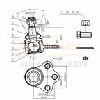 14PC Front Suspension Kit for Dodge RAM 1500 (2000-2001)