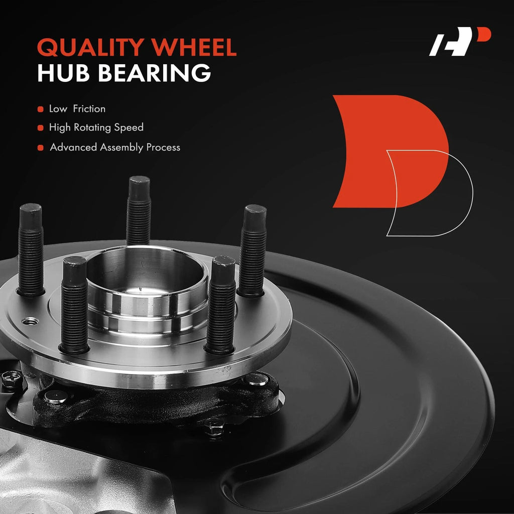 Rear Left Steering Knuckle & Hub Bearing for Ford Explorer (2011-2019)