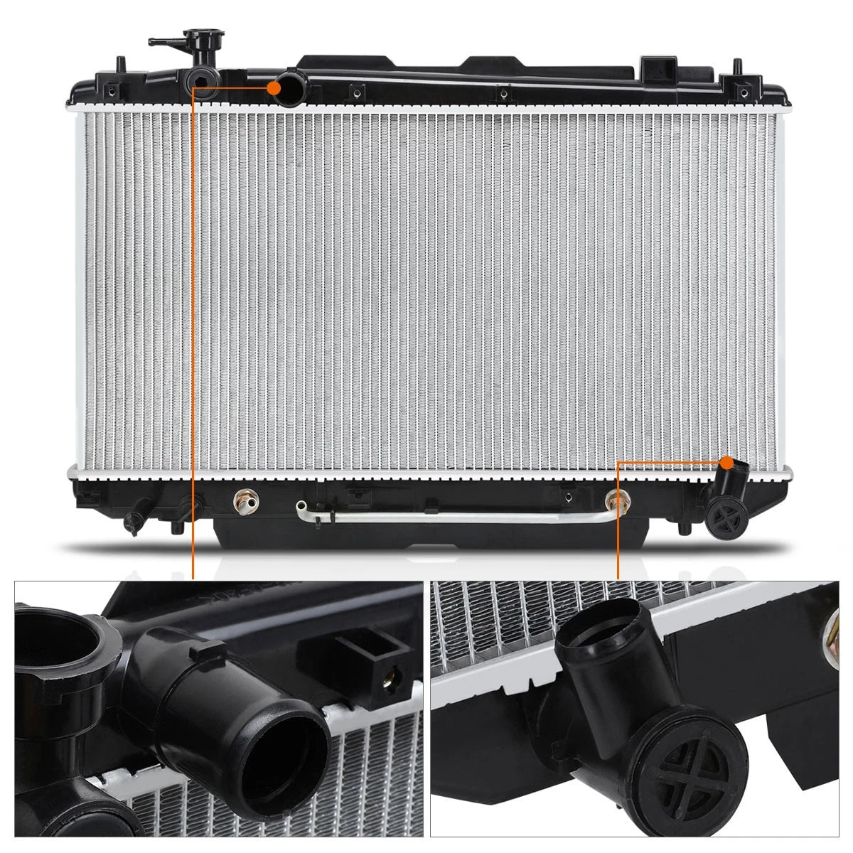 Aluminum Core Cooling Radiator for Toyota RAV4 (2001–2005) DPI-2403