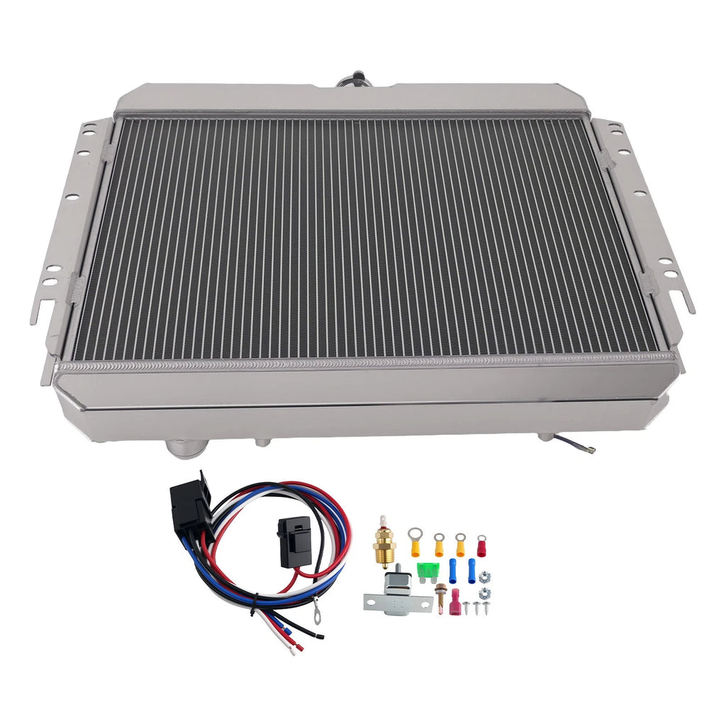 3 Row Aluminum Radiator Fan for Chevrolet Bel Air/Impala/Biscayne (1963–1968)