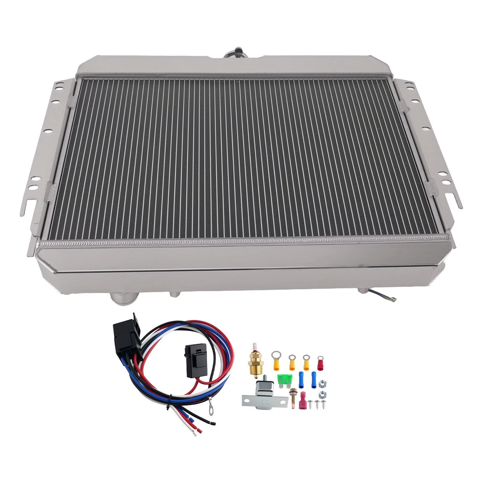 3 Row Aluminum Radiator Fan for Chevrolet Bel Air/Impala/Biscayne (1963–1968)