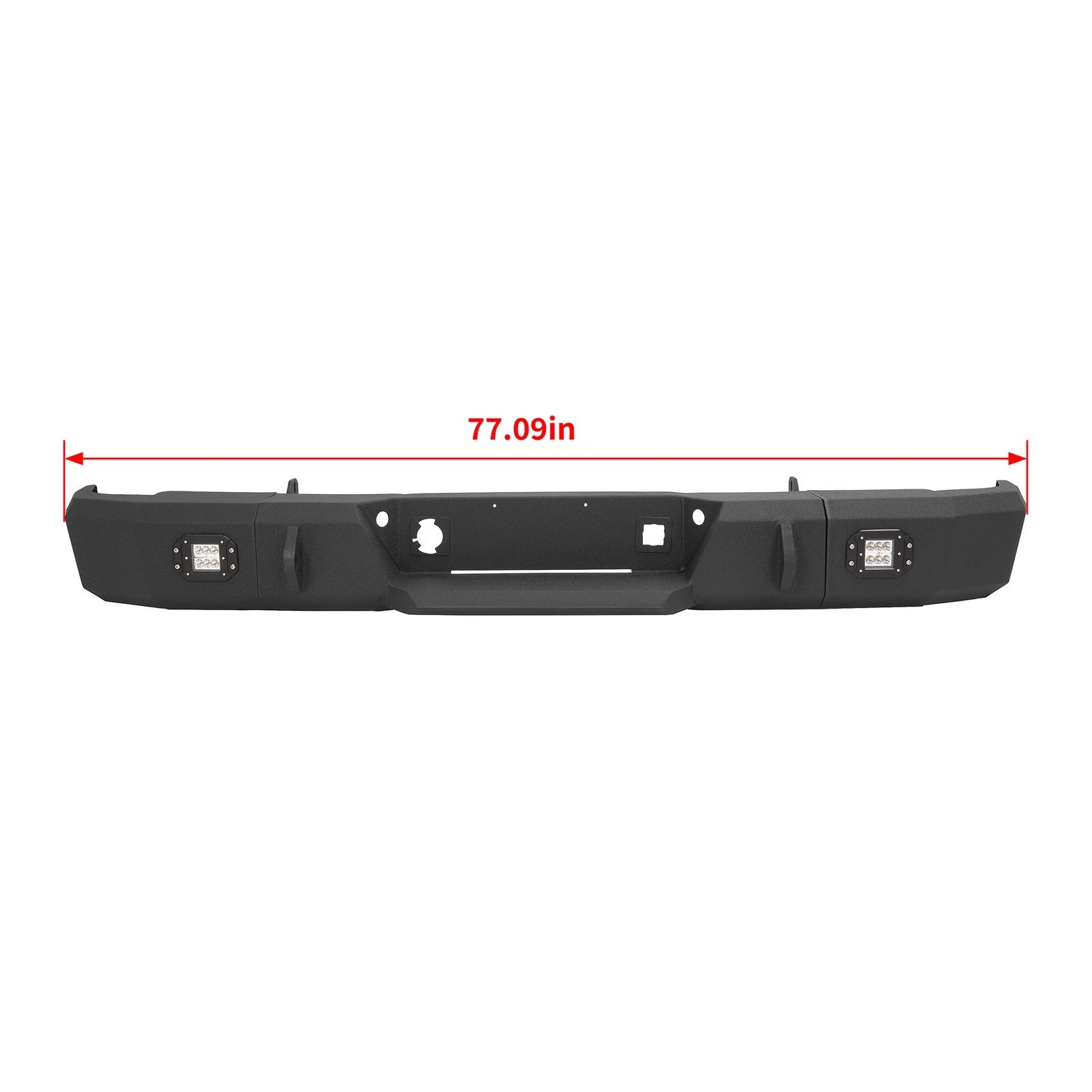 Complete Rear Bumper Assembly for Silverado Sierra 2500 HD 3500 HD (2011–2014)