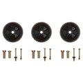 3 Pack Anti Scalp Deck Wheels for John Deere AM116299 (48" 38")