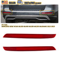 2X Rear Bumper Reflector Light for Mercedes Benz ML350 (2012–2015) 1668200074