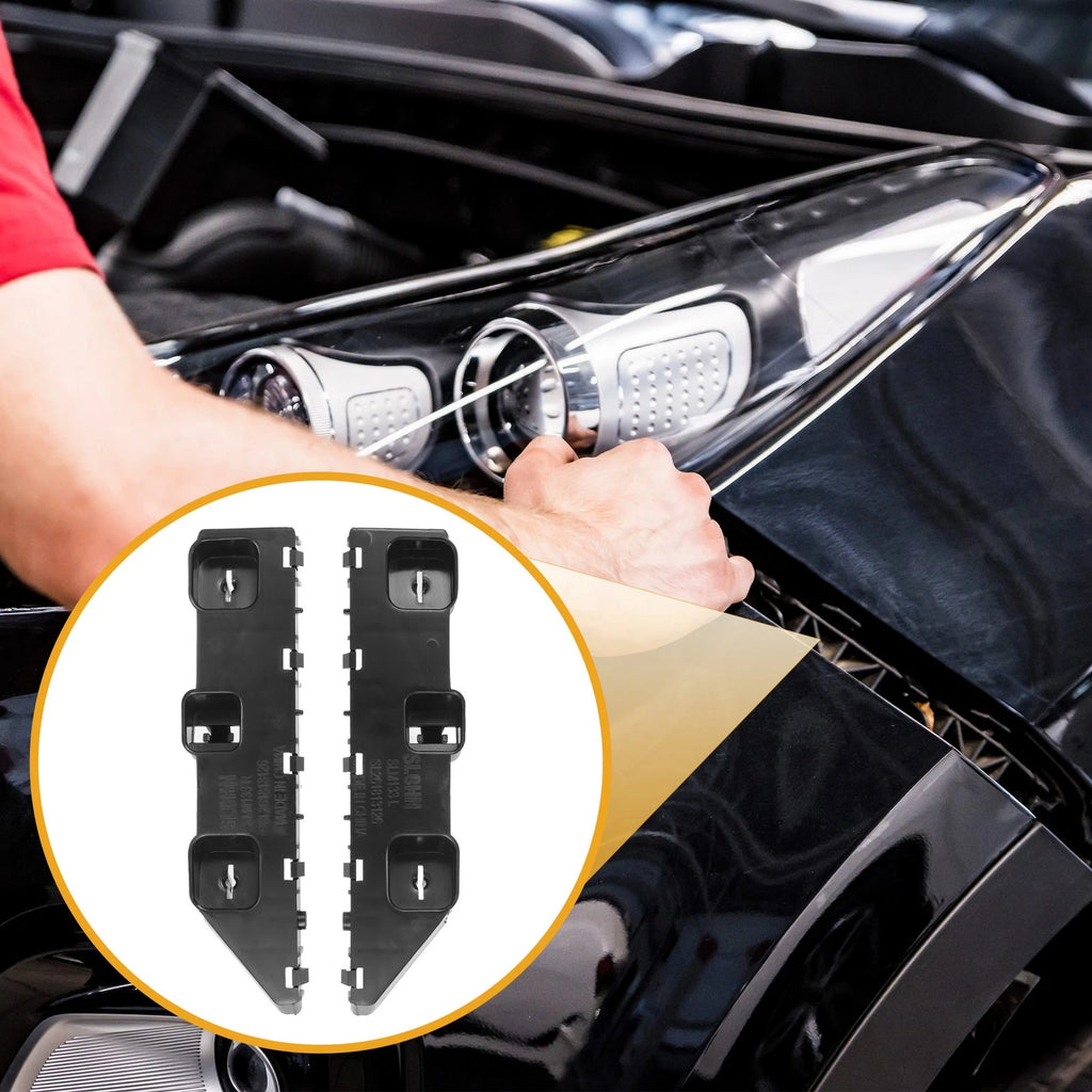 Set of 2 LH RH Front Bumper Support Brackets for Nissan Pathfinder (2013–2020)