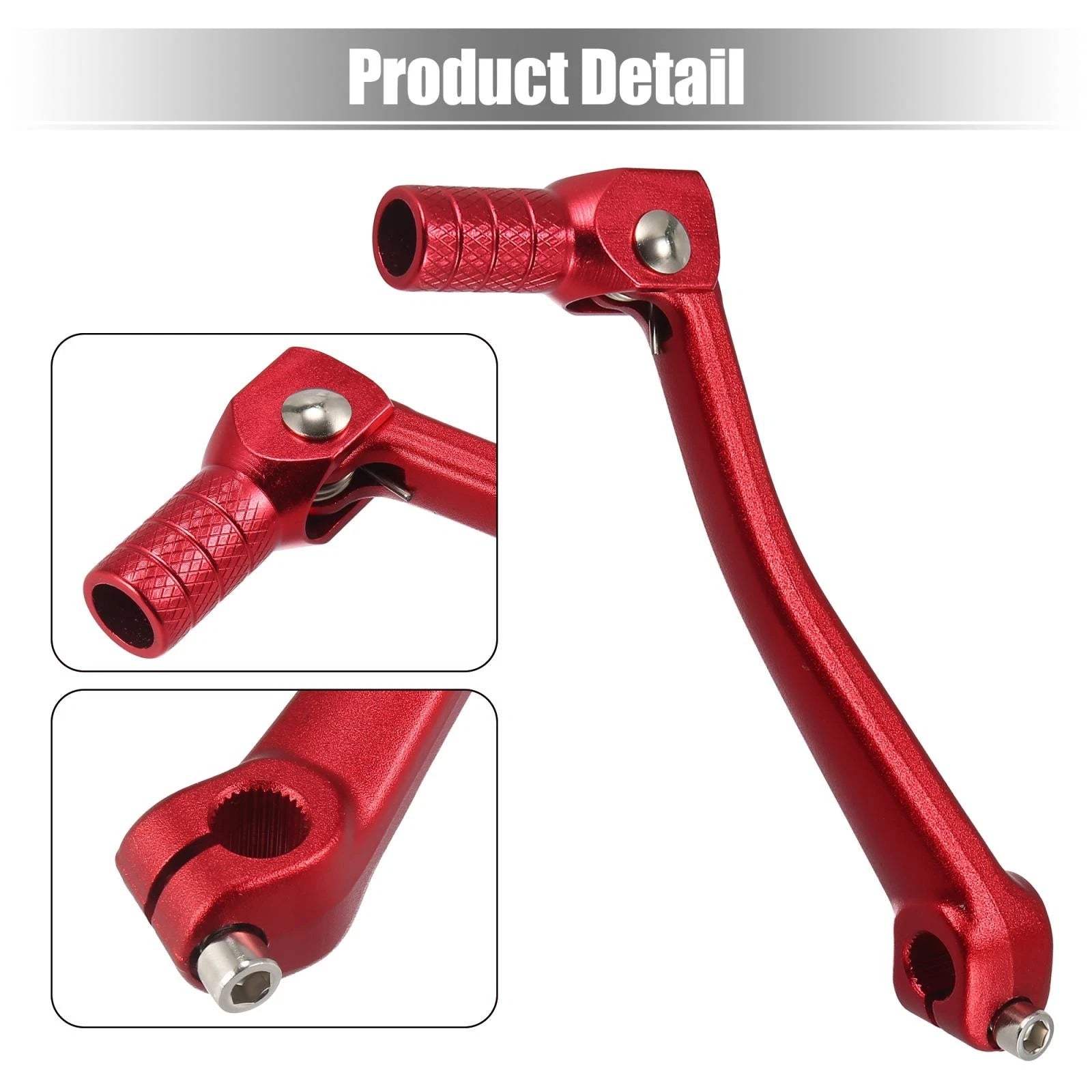 Folding Gear Shifter Shift Lever for Honda CRF50 CRF70 XR50 XR70 (50cc-250cc) Red
