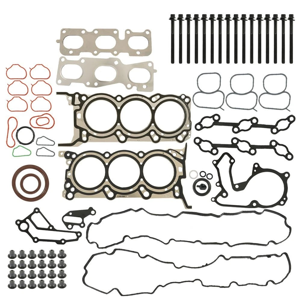 Set of 10 Engine Head Gasket Bolts for Kia Sorento/Sedona, Hyundai Santa Fe (2013–2020)