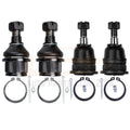 Set of 4 Front Upper Lower Ball Joints for Ram 2500 3500 (2WD RWD)