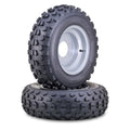 2 Wanda ATV Tire Assembly 21X7-10 4/110mm PCD 2+3 Offset for ATV