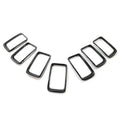 7x ABS Front Grille Trim Cover for Jeep Grand Cherokee (2014-2016)