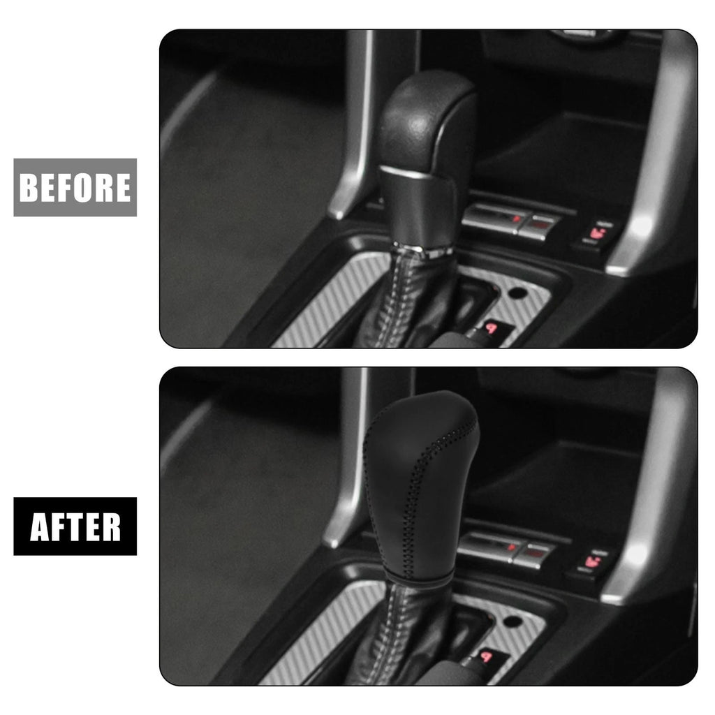 Faux Leather Gear Shift Knob Cover for Subaru Forester (2014–2021)
