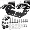 Quick Release Sissy Bar Backrest Docking Hardware for Harley Touring (1997–2008)