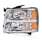 Headlight for Chevy Silverado 1500 2500HD 3500HD (2007–2014) Left Driver Side