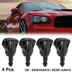 Set of 4 Windshield Washer Nozzles for Toyota Camry (1997–2001) 85381AA010