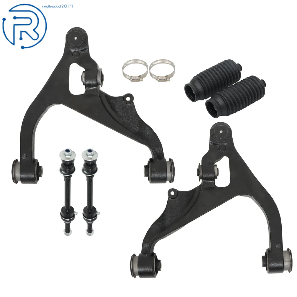 Set of 6 Front Lower Control Arm Ball Joints for Dodge Ram 1500 4WD (2006–2010)