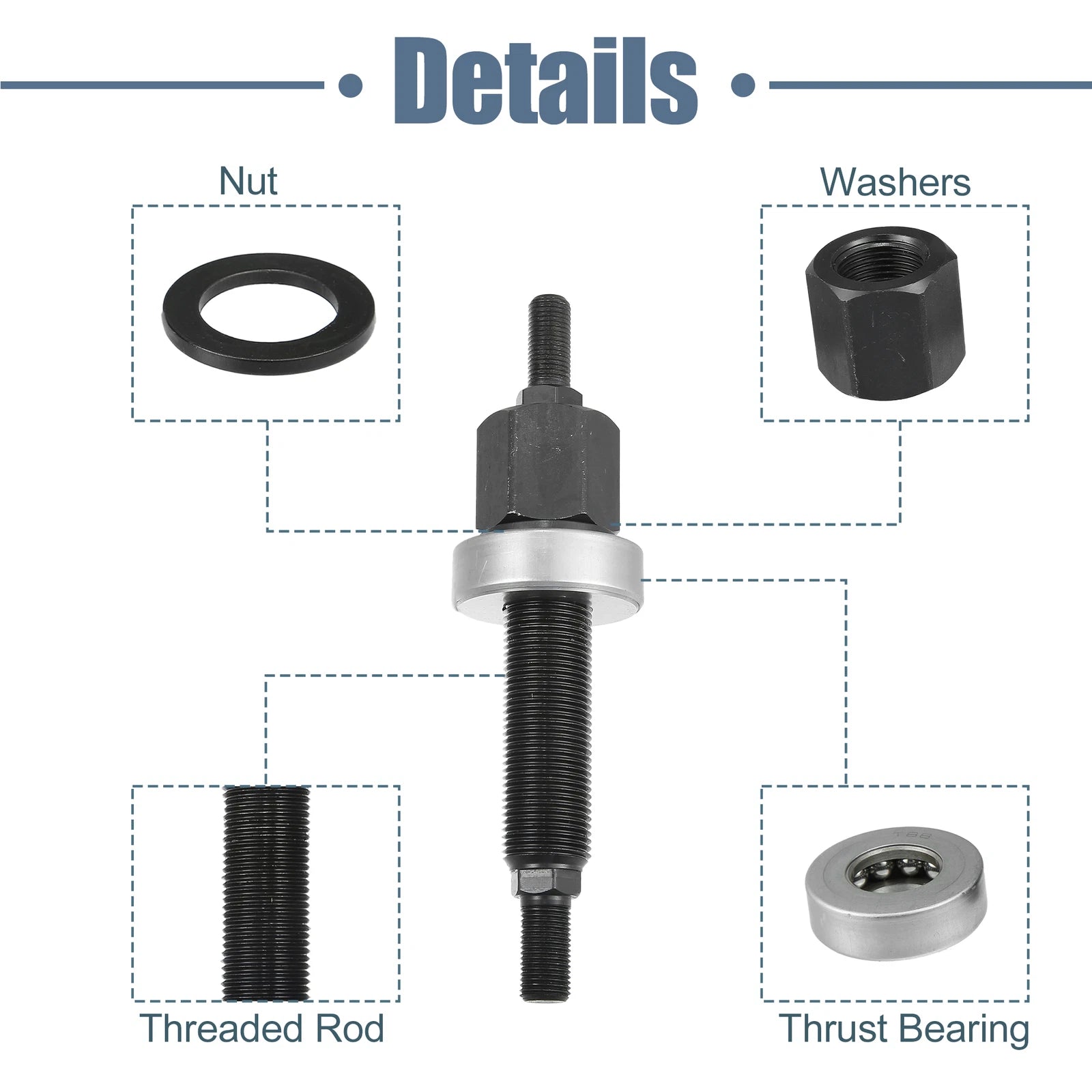 Harmonic Balancer Installation Tool for Chevy SBC BBC (66515)