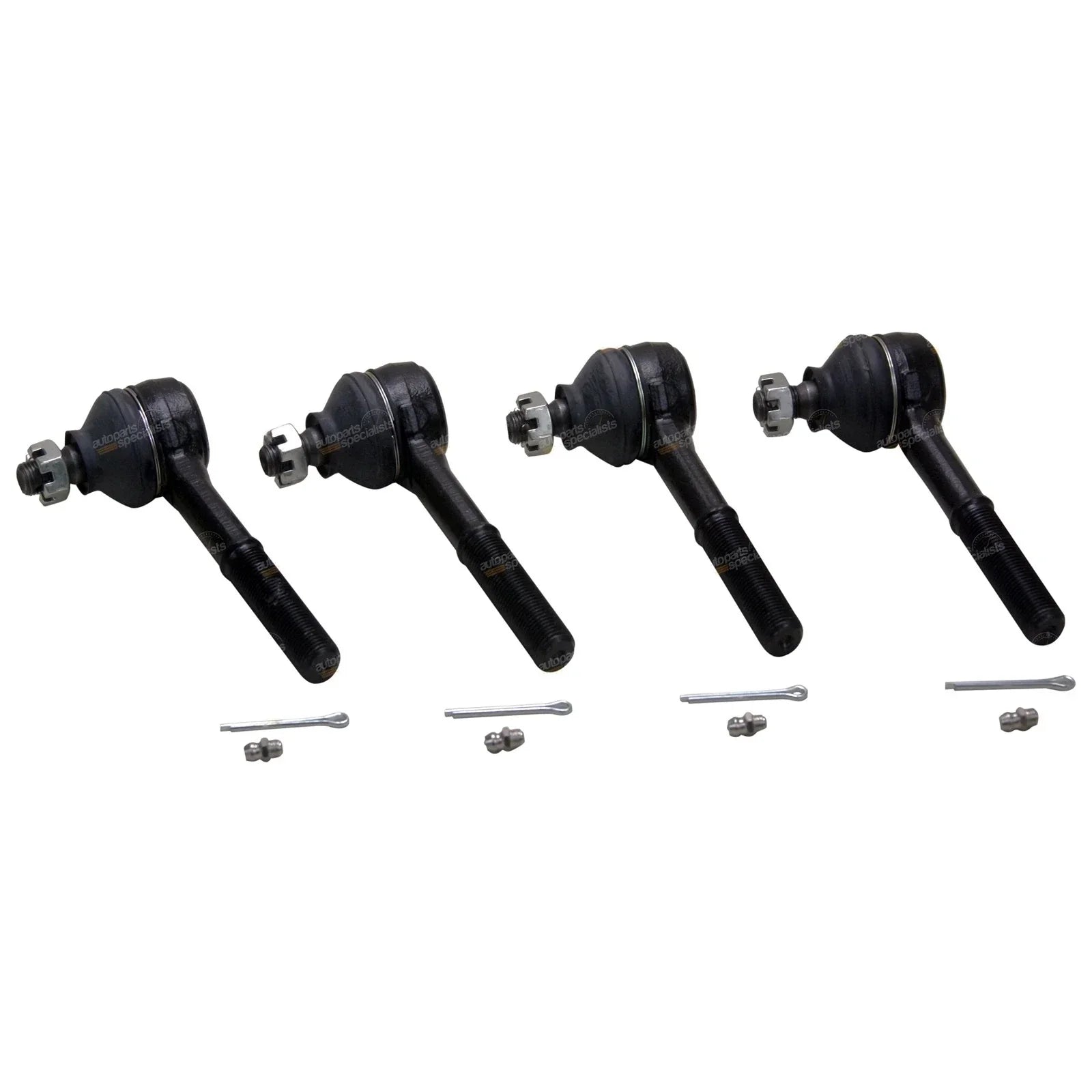 4 Piece Kit Inner & Outer Tie Rod End for Nissan Navara D21 4wd (1986 - 1990)