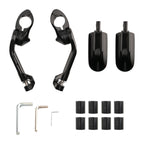 Adjustable Foot Pegs Mounts for Honda BMW Norton Triumph (1-1/4 Inch)