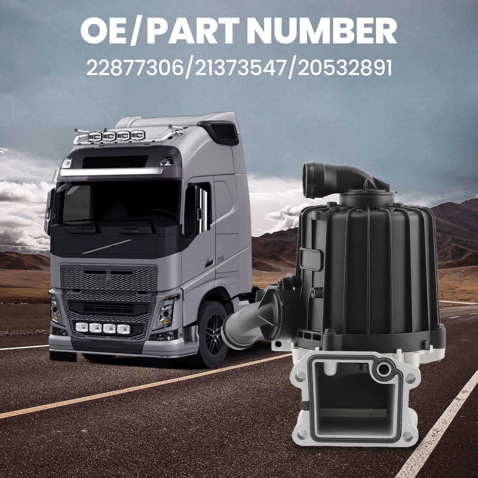Oil Separator with Gasket for Volvo D13 (2013–2023)