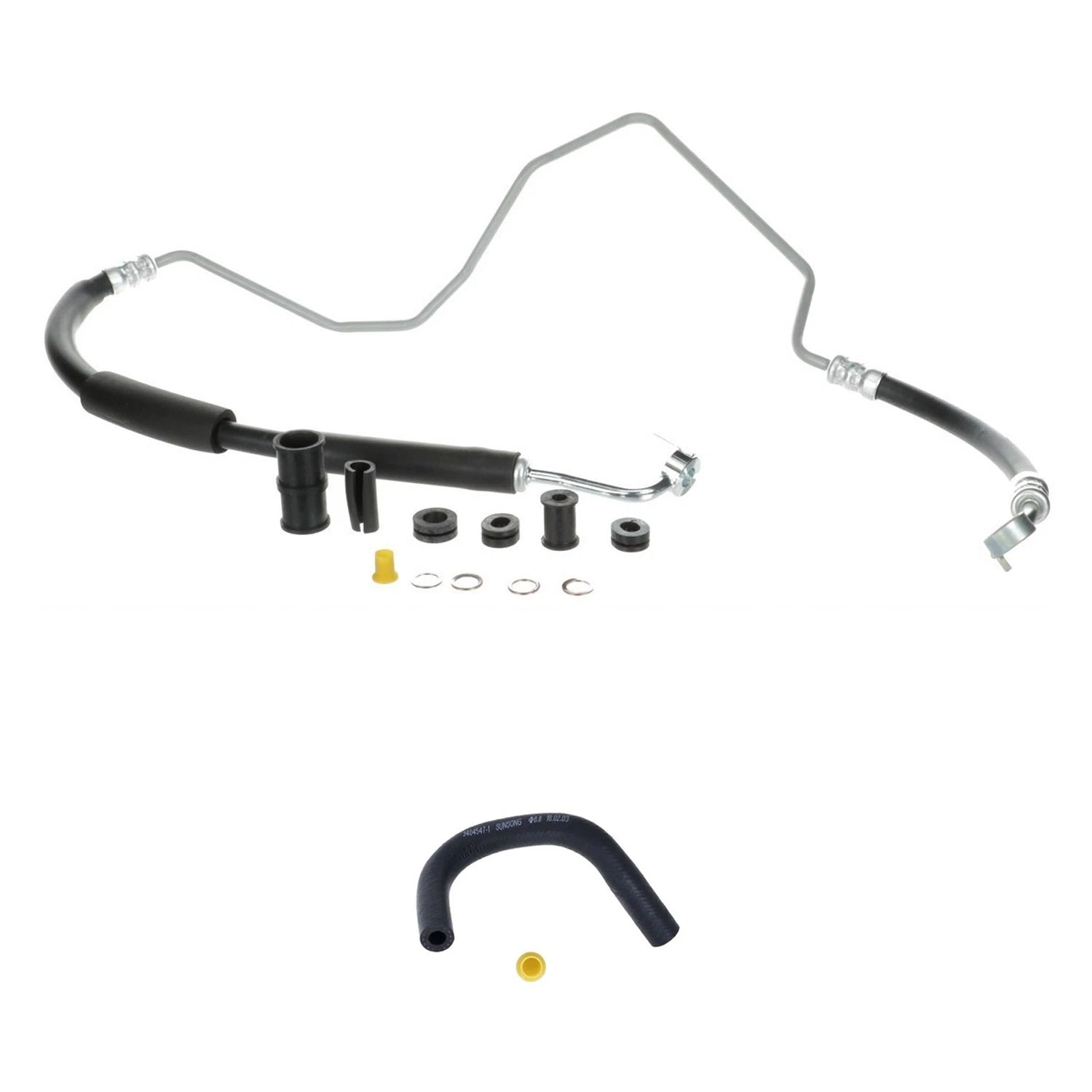 Sunsong Power Steering Pressure & Return Line Hose Kit for Mazda 6 (2006–2008)