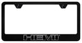 License Plate Frame Black Plastic for Dodge Charger Challenger (2015–2023)
