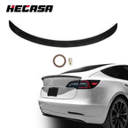 Carbon Fiber Look Rear Spoiler for Tesla Model 3 (2017–2023)