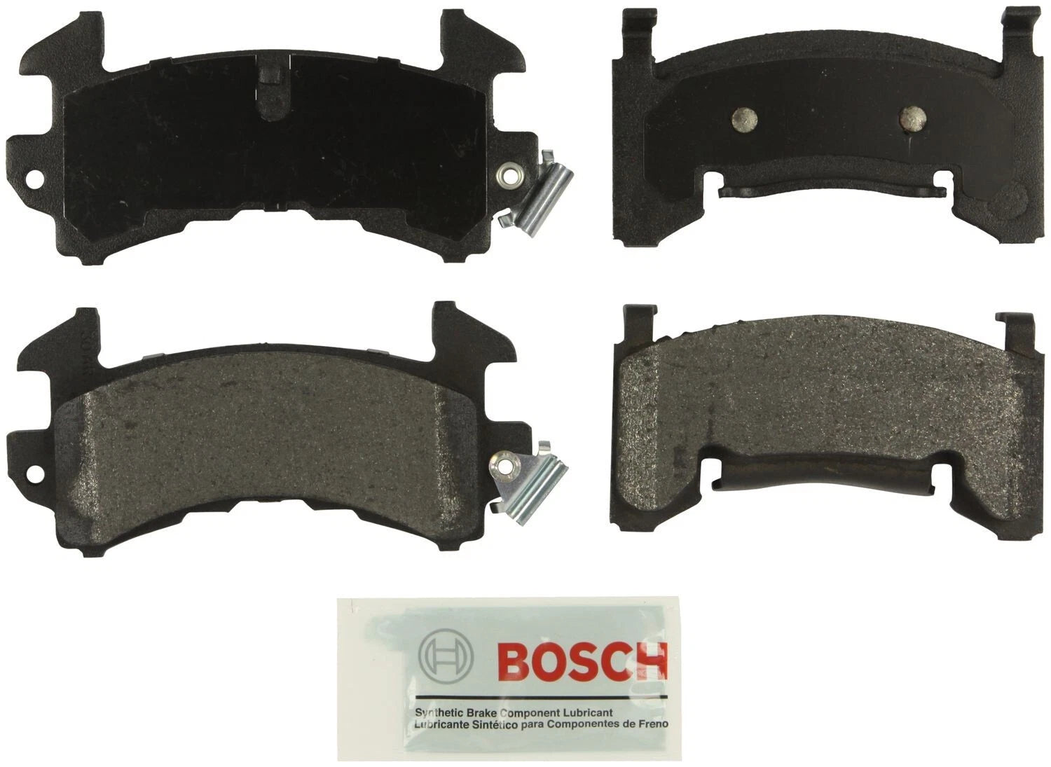 Rear Brake Pads for Pontiac Firebird, Chevy Camaro, Buick Riviera (Bosch BE202)