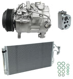 AC Compressor Kit With Condenser Replacement for BMW 328i xDrive (2013–2015)