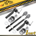 Set of 6 Front Tie Rods & Ball Joints for Subaru Outback (2000–2004)