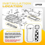 Upper Intake Manifold Gasket for Honda Odyssey (2005–2010) EPY