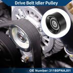 Drive Belt Idler Pulley for Acura RDX (2007–2012) No. 31180PNAJ01 1 Pc