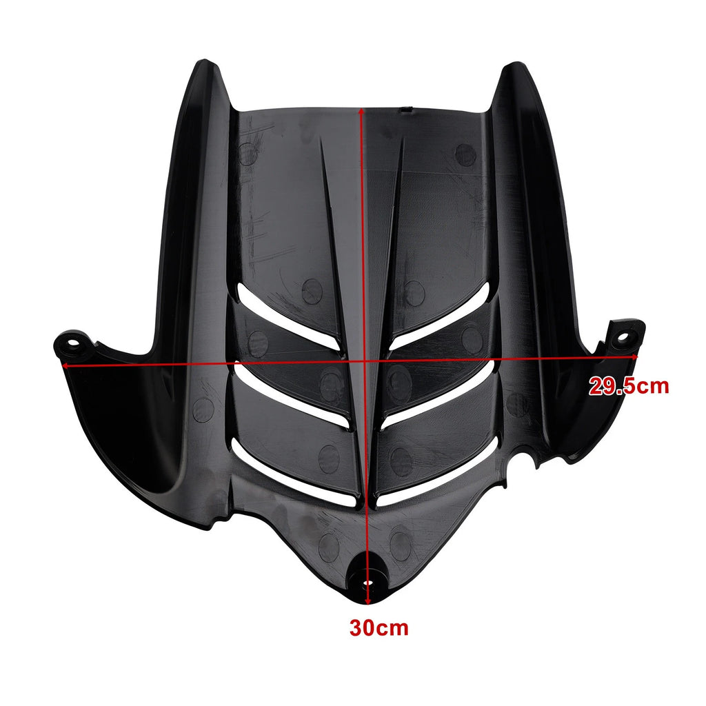 Rear Fender Mudguard Fairing for Kawasaki ZX-6R 636 (2009–2025) Black
