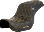 SADDLEMEN Pro Series SDC Performance Seat for Motorcycle (Carbon Fiber, Lumbar)