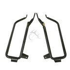 Chrome/Black Saddlebag Support Bracket for Harley Touring Road Glide (2009–2013)