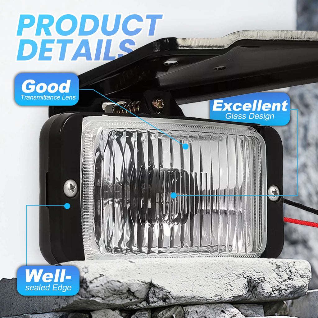 Fog Lights for Chevrolet C1500 C2500 K1500 K2500 (1988–2000) Chrome