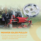3X Flat Idler Pulley for Ferris 48" 52" 61" 72" Deck Lawn Mower (5102831, 5104717)