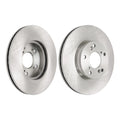 2PC Front Vented Disc Brake Rotors for Honda Accord 2.4L (2014–2016)