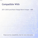 Pillar Post Covers Diamond Grade 4pc for 2011–2018 Land Rover Range Rover Evoque