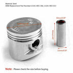 Piston Ring Kit 53mm x 47mm for Honda Rebel UE 250 CMX 250 (13101-KR3-013)