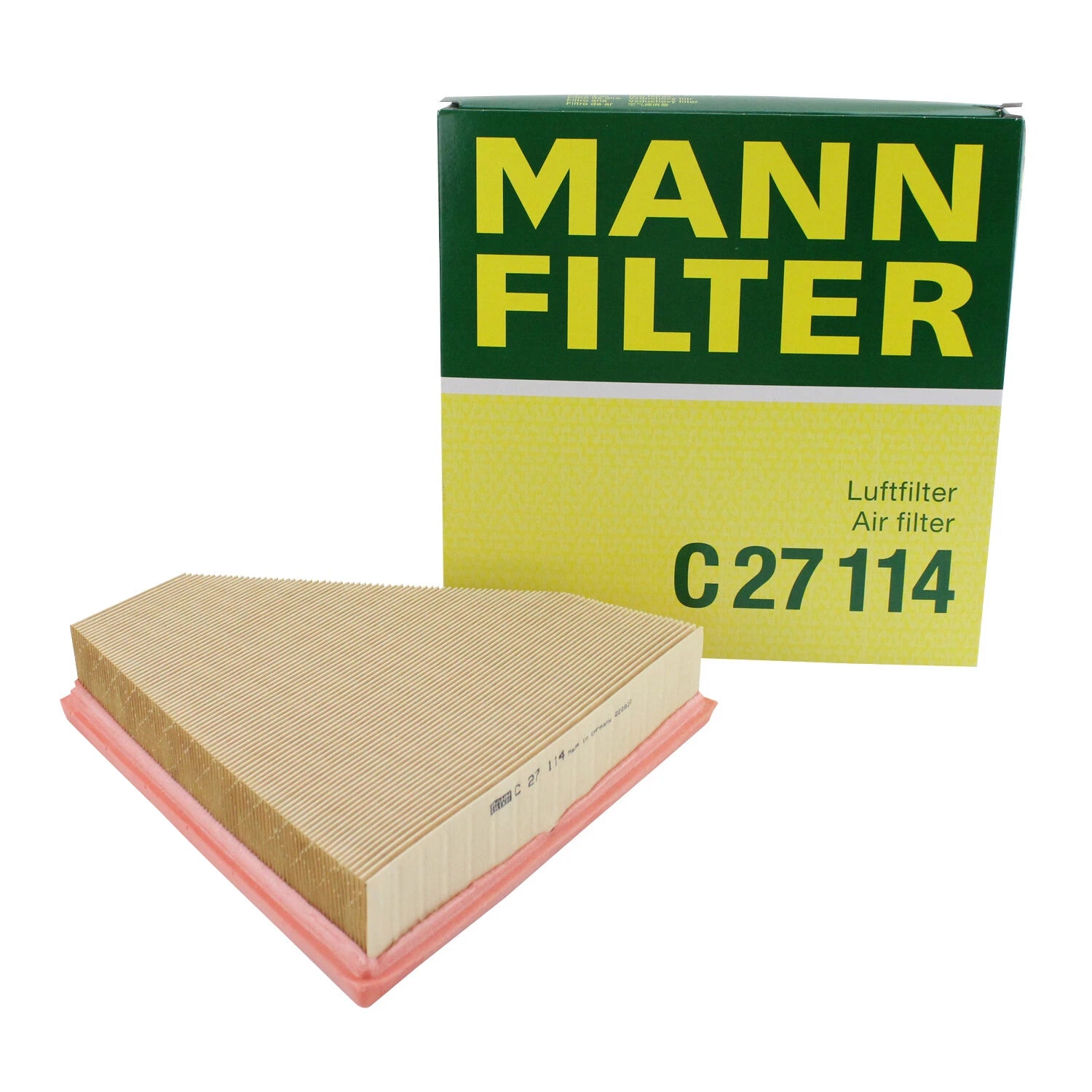 MANN C27114 Engine Panel Air Filter 13717542294 for BMW E82 E88 E90 E91 E92 E93 (2006–2013)