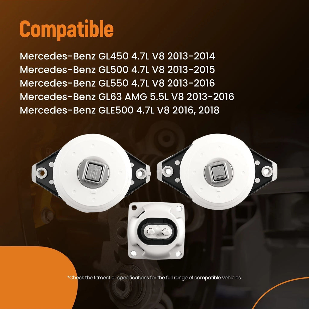 3X Engine Motor & Trans Mount for Mercedes-Benz GL450 GL63 AMG (2007–2012)