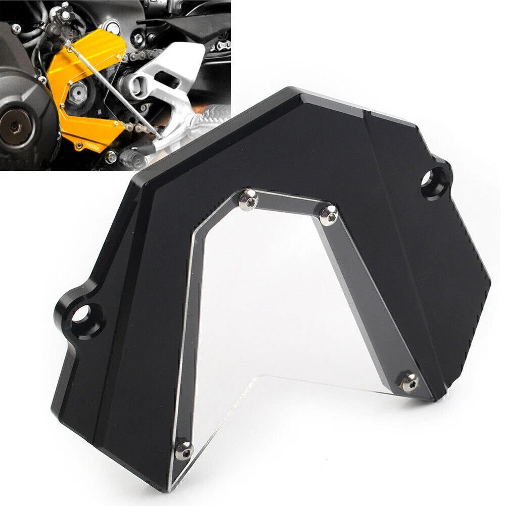 Aluminum Front Sprocket Cover Chain Guard for Yamaha MT-09 FZ09 Tracer 900 (2015–2020)
